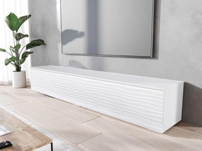 TV szekrény Dlana 180 MDF (fehér + fehér gyapjú) . 1106206