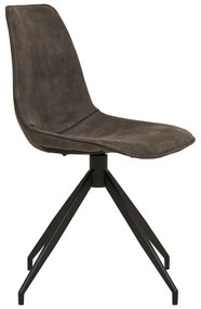 Szürke étkezőszék szett 2 db-os Monaco – House Nordic