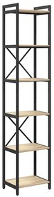 Könyvszekrény sonoma tölgy 40 x 30 x 188 cm Faanyag