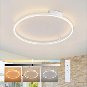 BRILAGI - PORTOFINO LED dimmelhető lámpatest, LED/60W/230V, Ø 80 cm, fehér + távirányító