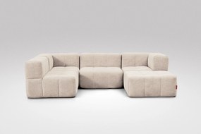 5 Teiliges Modulares Sofa – Beige