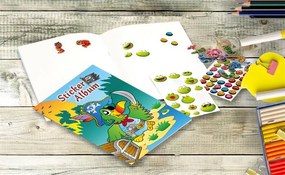 Matricagyűjtő album, A5, AVERY ZWECKFORM, papagáj (AY57799)