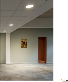 SLV SENSER 1003010 Beépíthető spotlámpa 1xLED 3000K 1200LM IP20