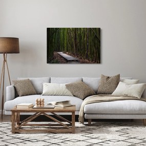Kép - A bambuszok között (90x60 cm)