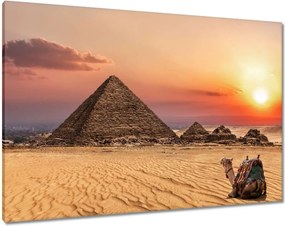 Vászonkép 100x70 Menkaure piramis Egyiptom