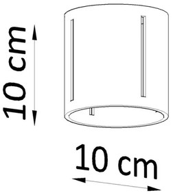 Mennyezeti lámpa INEZ 1xG9/40W/230V fehér