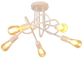 Gyerek mennyezeti lámpa OXFORD 5xE27/15W/230V fehér