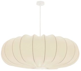 Zsinóros csillár CAFEE 1xE27/40W/230V Ø 66 cm fehér