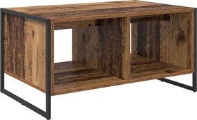 vidaXL Dohányzóasztal Öreg fa 80 x 50 x 40 cm Faanyag
