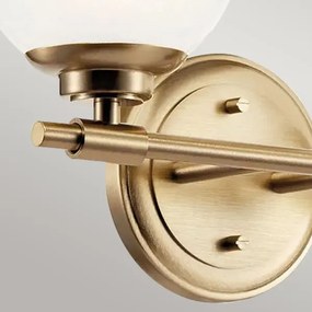 Kichler KL-BENNO2-CPZ - LED Fürdőszobai lámpa BENNO 2xG9/3W/230V IP44 réz