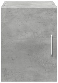 betonszürke szerelt fa faliszekrény 30 x 42,5 x 40 cm