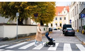 Lionelo - MIKA 2 az 1-ben kombinált babakocsi, tengerészkék