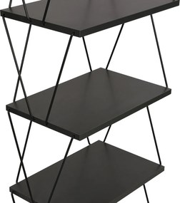 Balaban könyvespolc, antracit, 46 cm