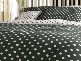 Pamut ágynemű COLAM GREY szürke hotelzsebbel Ágyneműhuzat mérete: 70 x 90 cm | 140 x 200 cm