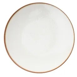 24 darabos bézs porcelán étkészlet