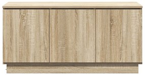 TV szekrény Sonoma tölgy 100x38x49 cm Mérnöki fa