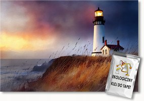 Fotótapéta Flizelina Tenger Szikla Tengerpart Világítótorony 400x280 ragasztó