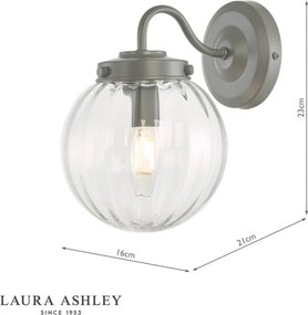Laura Ashley Georgie 3756164-Q Fali lámpa 1x40W/E14 IP44