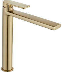 Fürdőszobai csaptelep Rea Verso Brush Gold high