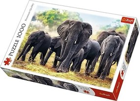 Trefl Afrikai elefántok puzzle, 1000 db