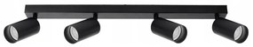 Spotlámpa ANGIE 4xGU10/35W/230V fekete