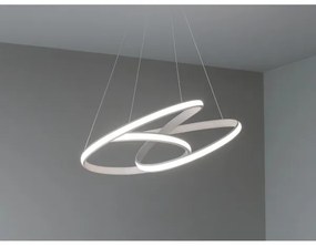 LED dimmelhető csillár kábellel LED/85W/230V 3000-6500K átm. 49 cm + távirányító