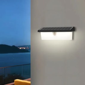 Brilagi - LED napelemes fali lámpa szenzorral SUN RAY LED/6W/3,7V 2200 mAh IP44