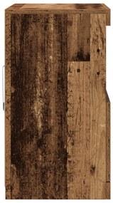 Old Wood LED világítással ellátott Könyvespolc 60x37x67 cm