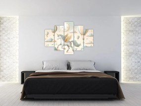 Kép - Boldog egyszarvú (150x105 cm)