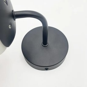 Brilagi - MALIVA fali lámpa 1xE14/15W/230V fekete/fehér