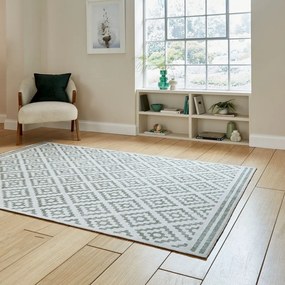 Zöld mosható szőnyeg 61x120 cm Coral Green – Think Rugs