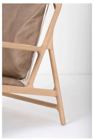 Dedo fotel tömör tölgyfa konstrukcióval, barna bivalybőr ülőpárnával - Gazzda