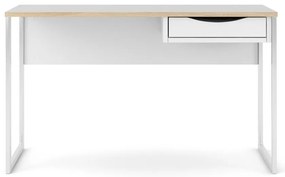 Felix Light íróasztal 130, fehér matt / fehér