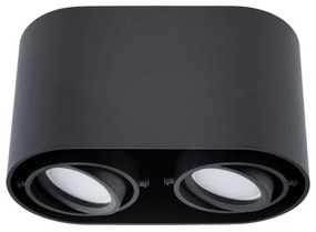 Spotlámpa SIROK 2xGU10/30W/230V fekete