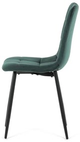 Zöld Bársony Étkezőszék. CT-281 GRN4