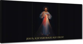 Vászonkép 60x30 Jézus bízom benned Jézus