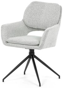 Étkezőszék krém bouclé szövettel. DCH-T1156 CRM2