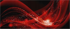 Fotótapéta Flizelina Nappali és Hálószoba Irodába Piros örvény 250x104 Ragasztó