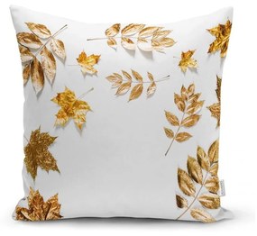 Golden Leaves párnahuzat, 42 x 42 cm - Minimalist Cushion Covers