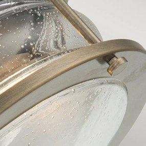 Kichler KL-ASHLANDBAY-F-BU-Kültéri lámpatest ASHLANDBAY 1xE27/60W/230V IP44 bronz