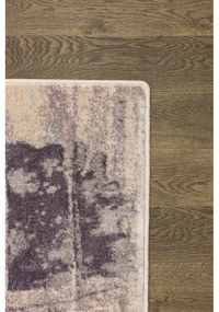 Szürke-krémszínű gyapjú szőnyeg 200x300 cm Lissey – Agnella