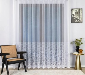 Kész Függöny Szalaggal Klasszikus Artdeco Stílus 650X240