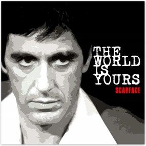 Poszterek 100x100 The World Is Yours Pacino