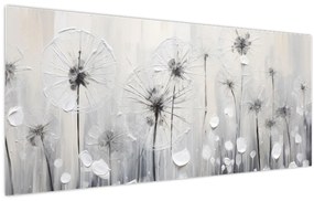 Kép - Pitypang, festés (120x50 cm)