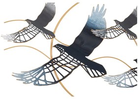 Fém fali dekoráció 91x50 cm Birds – Mauro Ferretti