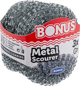 Bonus Fém dörzsi 3 darabos