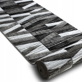 Futószőnyeg Alter 120 cm Csíkos szürke ^*Q2908