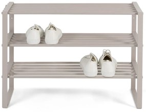 Szürke-bézs fém cipőtartó Rex – Spinder Design