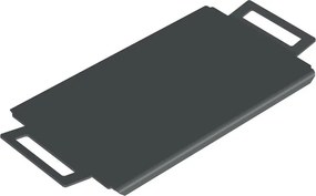 Grilllap kerti tűzrakóhelyhez 62 x 30 x 3 cm, acél CORGARDEN 1073