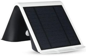 LED Napelemes érzékelős fali lámpa LED/3W/3,7V 3000/4000K IP65 fehér